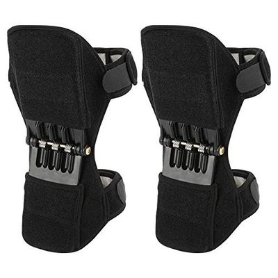 lliang Knee Pads 2pcs Support Joints Knee Pads Breathable Non-slip Lift Support Knee Joint Powerful Rebound Spring Force Knee Pads