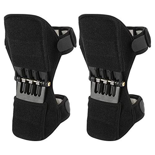 lliang Knee Pads 2pcs Support Joints Knee Pads Breathable Non-slip Lift Support Knee Joint Powerful Rebound Spring Force Knee Pads