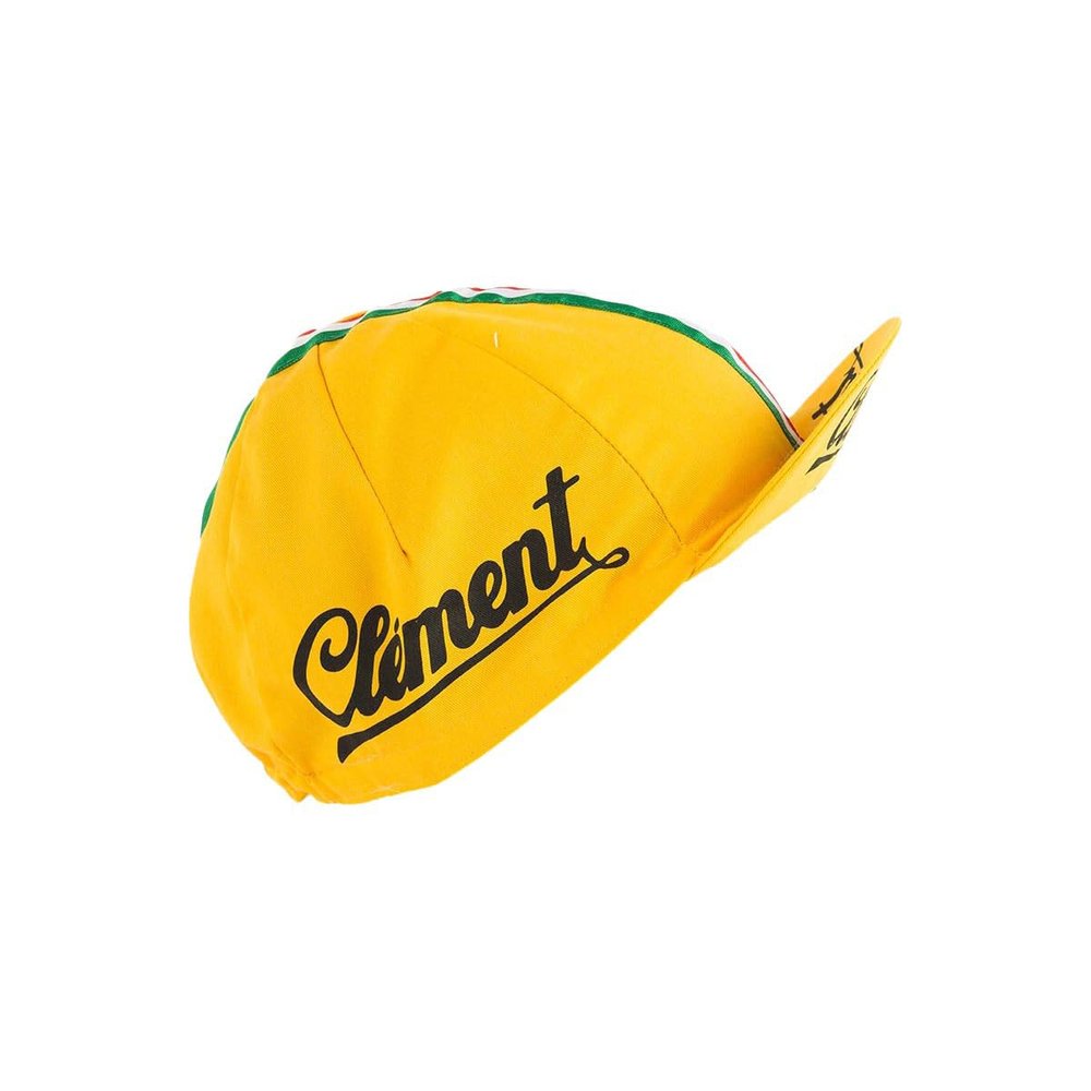 Retro Vintage Team Cycling Cap  Anti-Sweat, Under Helmet or Stand-Alone | LEroica, Giro DItalia Style | Cycling Gift for Men, Clement, Made in Italy