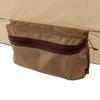 Slumberjack Satellite Tarp & Shelter, Khaki - 10'x8.5' - Compact, Lightweight, Waterproof, Multi-Pitch Camping Tarp view 4