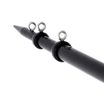 Tigress XD Telescoping Aluminum 12 Center Outrigger, Ideal for Sport Fishing Boats up to 40 feet, Features Tigress XD 316 L Stainless Steel for Durability