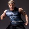Red Plume Mens Sleeveless Hoodie Men/Gym Tank Tops Bodybuilding Sleeveless Workout Hoodie Muscle Cut Off Sweatshirt for Men (Blue, M) view 3