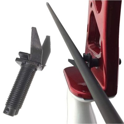 Weatlake 1pcs Archery Arrow Rest Center Plastic Screw Recurve Compound Bow Target Hunting