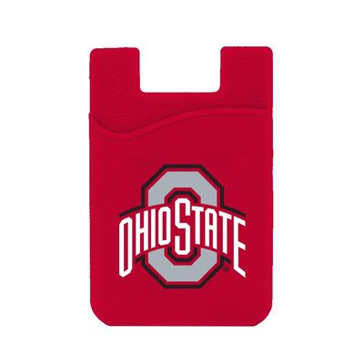 Guard Dog Silicone Credit Card Holder/Phone Wallet - Ohio State Buckeyes