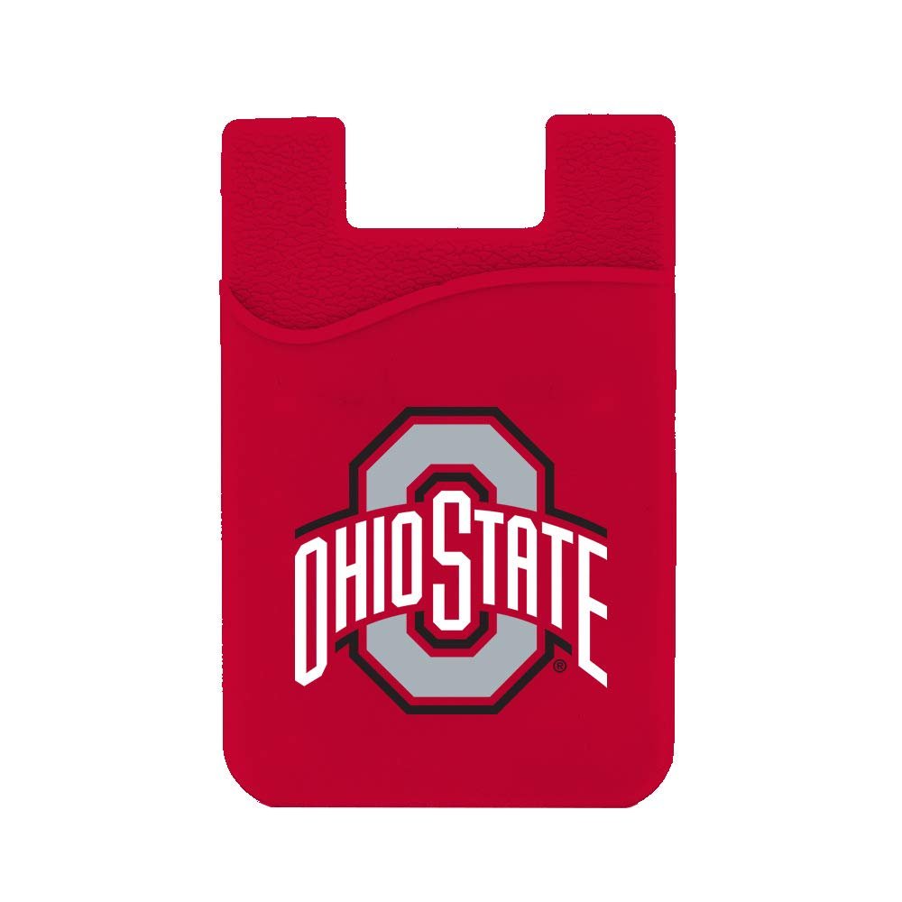 Guard Dog Silicone Credit Card Holder/Phone Wallet - Ohio State Buckeyes