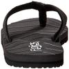 FLOJOS Men's Liam Flat Sandal, Gray, 7 view 3
