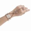 1920's Gatsby Accessories Set for Women, Flapper Costume Jewelry Set Headband Necklace Bracelets (Black) view 3