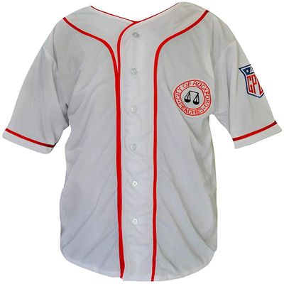 borizcustoms Hanks Jimmy Dugan Baseball Jersey Stitch Sewn (50) White