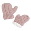 Baby Winter Hat Scarf Mitten Set, Unisex Infant Toddler Kids Hat Scarf (Pink-B, 2-5 Years) view 3