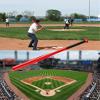 Tuggui Baseball Bat Steel with Carrying Bag (28 in, Red) view 4