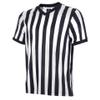 allentian Men Referee Shirt, Official Black & White Stripe Referee/Umpire Jersey  Pro-Style V-Neck Referee Uniform, Basketball, Football, Soccer (XL) view 1