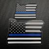 BritKitUSA Oregon State Thin Blue Line 3D PVC Morale Patch & Decal Set OR TBL Sticker view 1