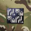 BritKitUSA Infrared Maryland State Flag Patch MD IR US Army Navy Seal NSWDG DEVGRU Cag view 1