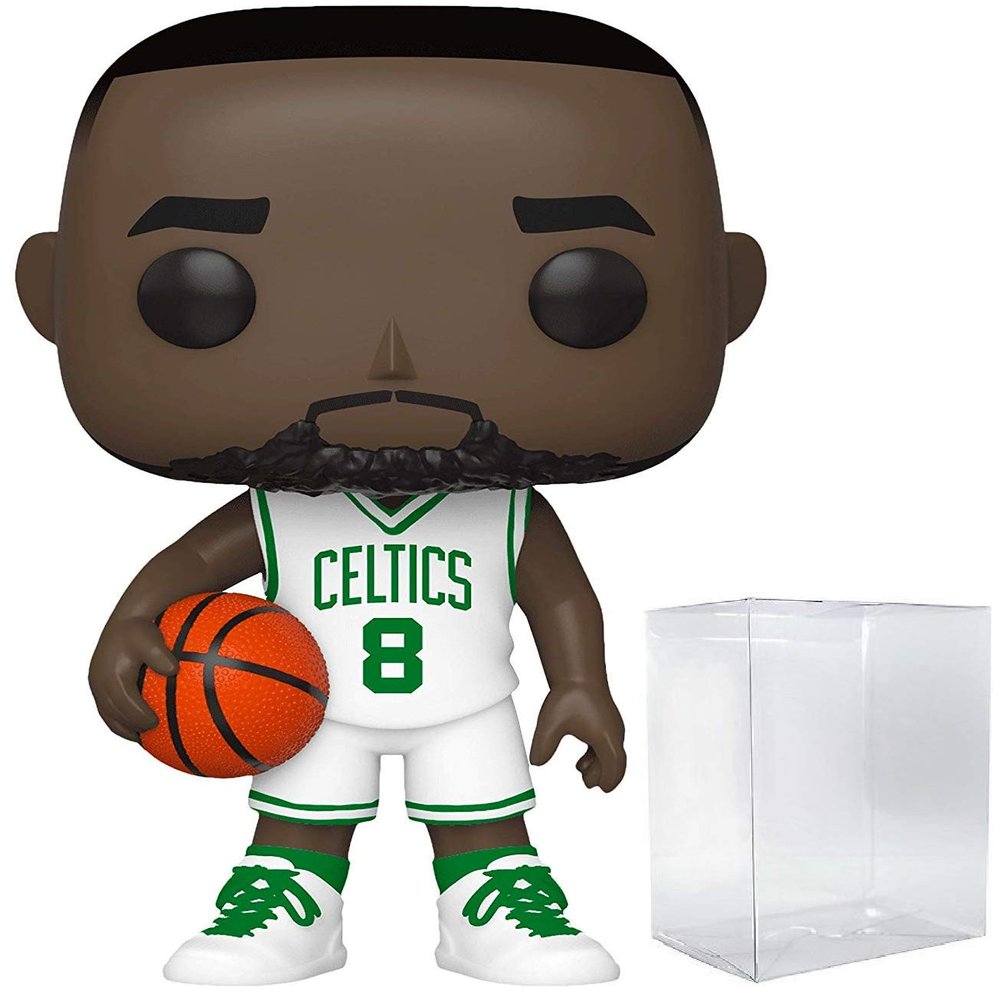 Funko POP NBA: Celtics - Kemba Walker Vinyl Figure (Bundled with Compatible Box Protector Case), Multicolor, 3.75 inches