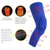 Knee Pads Compression Leg Sleeve Knee Sleeve for All Sports Wrestling Protector Gear, Youth & Adult Sizes, 1 Pair of Knee Paded (Blue_2 Pack, Small) view 4