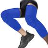 SZKANI Knee Pads Compression Leg Sleeve Knee Sleeve for All Sports Wrestling Protector Gear, Youth & Adult Sizes, 1 Pair of Knee Paded (Blue_2 Pack, Large) view 2