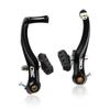 CNC Bicycle V Brake Set for Front/Rear Wheel, Cantilever Brakes with 55mm(L) Pads, Black,1 Piece view 3
