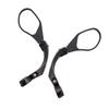 Hafny New Handlebar Bike Mirror, HD,Blast-Resistant, Glass Lens, HF-MR088LS (Left) (HF-M903S-FR01 (Handlebar Fitting One Pair, Silver Glass)) view 1