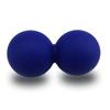 EliteShine Double Lacrosse Massage Ball for Myofascial Trigger Point Release & Deep Tissue Massagefor Physical Therapy, Muscle Relaxer, Acupoint Massage (Material: Silicon, Deep Blue) view 1