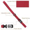 MAGARROW 40" 60" Strap Buckle Packing Straps Adjustable 1-Inch Belt (1" Wide - 40" Long, Red (4-Pack)) view 4