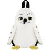 Harry Potter Mini Backpack, Hedwig Owl Plush Small Travel Bag Purse for Men and Women, Adjustable Shoulder Straps, White, 10 Inch view 1