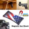 [2-Pack] Gun Magnet Mount, 50 Lbs Rating,Rubber Coated Gun Holder for Pistol, Handgun, Shotgun, Rifles, Revolvers, Safe, Hunting, Firearm Accessories, Using in Car, Truck, Wall, Desk, Vehicle and Home view 4
