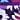 FEESHOW Big Girls Youth Tie-Dye Two Piece Tankini Swimsuit Halter Bathing Suit Tank Top with Triangle Brefs Purple 4 view 1