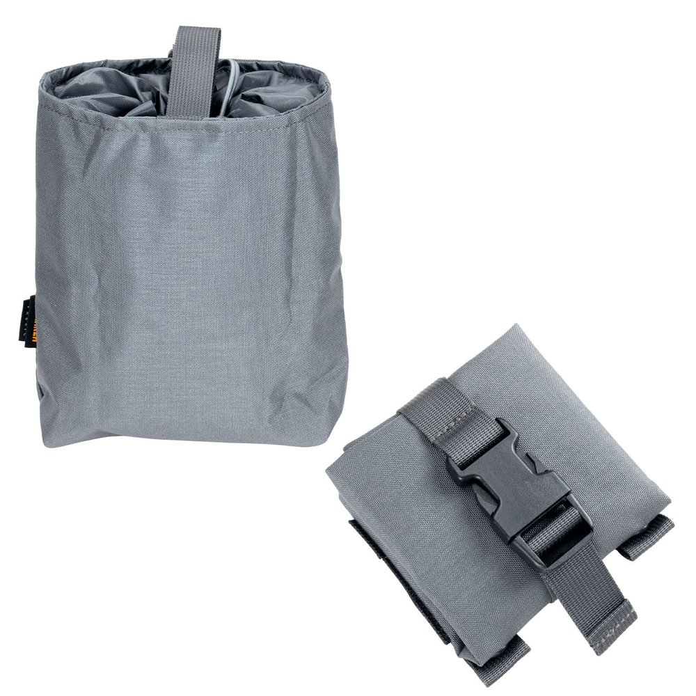 EXCELLENT ELITE SPANKER Tactical Folding Dump Pouch Utility Tool Bag Military Molle Drawstring Ammo Magazine Pouch (Grey)