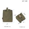EXCELLENT ELITE SPANKER Tactical Folding Dump Pouch Utility Tool Bag Military Molle Drawstring Ammo Magazine Pouch (Ranger Green) view 2