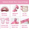 Lamsion Kids Helmet Adjustable with Sports Protective Gear Set Knee Elbow Wrist Pads for Toddler Ages 5 to 8 Years Old Boys Girls Cycling Skating Scooter Helmet-(Pink Sun Flower) view 2