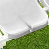 FORZA Plastic Shelter & Stadium Seats | Premium Moulded HDPE Sports Seating (White, Pack of 10) view 4