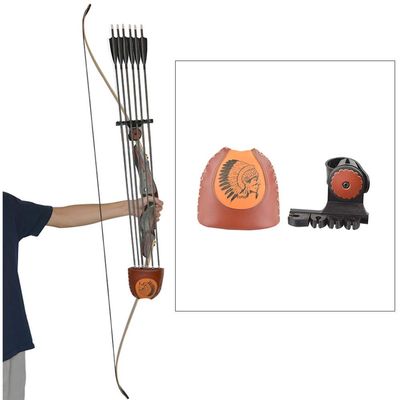 Weatlake 1PC Archery Portable Quick Release Arrows Quiver 4 Arrows Pot Holder Hunting