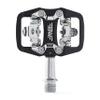 BW USA Rock Garden Flat Pedal - SPD Compatible Clipless MTB Bike Pedals - Black view 1