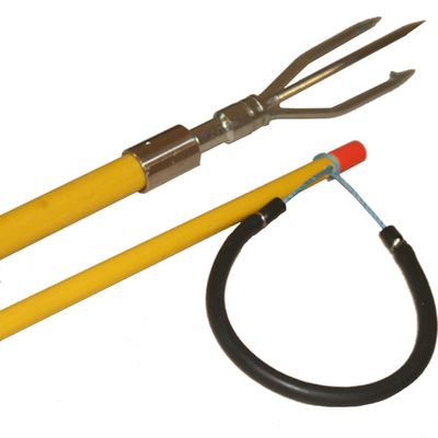 Coral Sea Scuba Lionfish Travel Spear Pole Fiberglass w/ 3 Point Tip