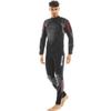 Seac Komoda Man, Ultra Comfortable Scuba Diving Wetsuit in 7 mm Superelastic Neoprene, Rear Zip view 2