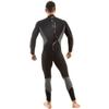 Seac Komoda Man, Ultra Comfortable Scuba Diving Wetsuit in 7 mm Superelastic Neoprene, Rear Zip view 4