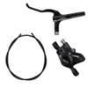 Shimano Non-Series MTB Unisex's MT200BLR Wheels, Black, Rear view 1