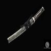 GLW Sword Tanto Sword Wakizashi Sword Folded Steel w T10 Steel Honsanmai Clay Tempered 100% Handmade Grinding Polishing Chinese Longquan Sword Sword Jian Sharp Blade Battle Ready view 2