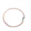 AAA++ Rare Quality Peach Pearl Bracelet, Peach Pearl Gemstone Bracelet Gemstone Bracelet, Birthstone Bracelet 4-5 mm Code- WAR7737 view 1