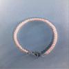 AAA++ Rare Quality Peach Pearl Bracelet, Peach Pearl Gemstone Bracelet Gemstone Bracelet, Birthstone Bracelet 4-5 mm Code- WAR7737 view 2