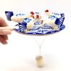 BuyRussianGifts Russian Novelty Game Chicken Pecking Paddle Hand Carved Hand Painted New view 4