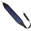 BIG TEETH Golf Bag Strap Single Padded Shoulder Strap Adjustable Thick Pad Straps Universal Replacement Quick Release (Blue with 2 clips)