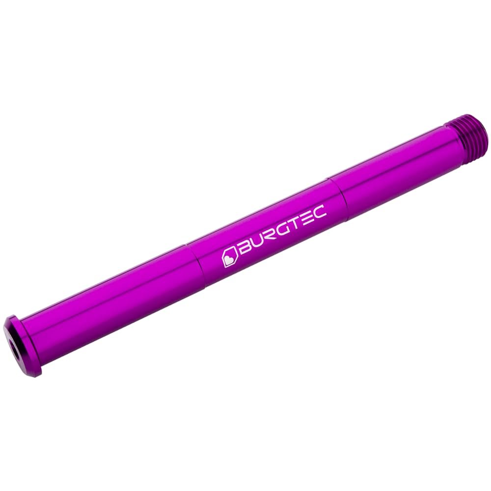 Burgtec RockShox Boost Bicycle Fork Axle - 15x110mm - Purple Rain - 9434