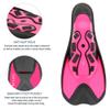 F FYJS Short Swim Fins, Travel Size Diving Flippers with Mesh Carrying Bag for Adult Men Women view 3