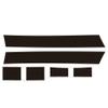BOJIALI DIY Car Decoration Sticker for 3m Special Purpose Vehicle Sticker Material for Mini Cooper F55 F56 F57 (Black/White Line) view 1