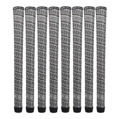 Golf Bundle 8 Grips Super Stroke Traxion Wrap Club Grip - Oversize - Gray