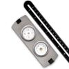 THE CIMPLE CO Aluminum Compass with Azimuth Gauge and Portable Bag - Waterproof Navigation Compass for Hiking Camping - Rugged Anodized Aluminum - Professional Grade view 3