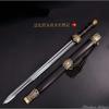 GLW Sword Sword Blade Sharp Goujian Broadsword Waist Knife Hand Folded Pattern Steel 100% Handmade Grinding Polishing Chinese Longquan Sword Sword Jian Sharp Blade Battle Ready view 3