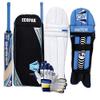 CW Smasher Cricket Set Genuine Kashmir Willow Bat Sports Gears Kit for All Age Cricket Protective Equipment Sports Kit for Boys & Youth Senior - Adult Cricket Kit with Bat Full for 14+& Abv Yr view 1