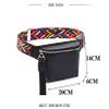Waist Pack Fashion Fanny Pack Waist Bag for Women PU Leather Bohemian Belt Bag Women Phone Pouch Casual Black Chest Bags Girls Shoulder view 2